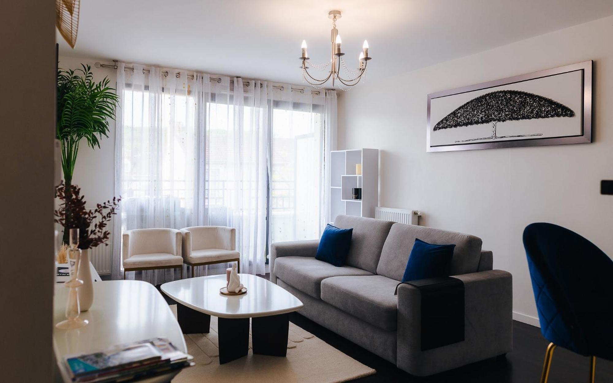 Appartement Luxueux, Neuf & Equipe A Versailles, Saint-Cyr-lʼÉcole Buitenkant foto